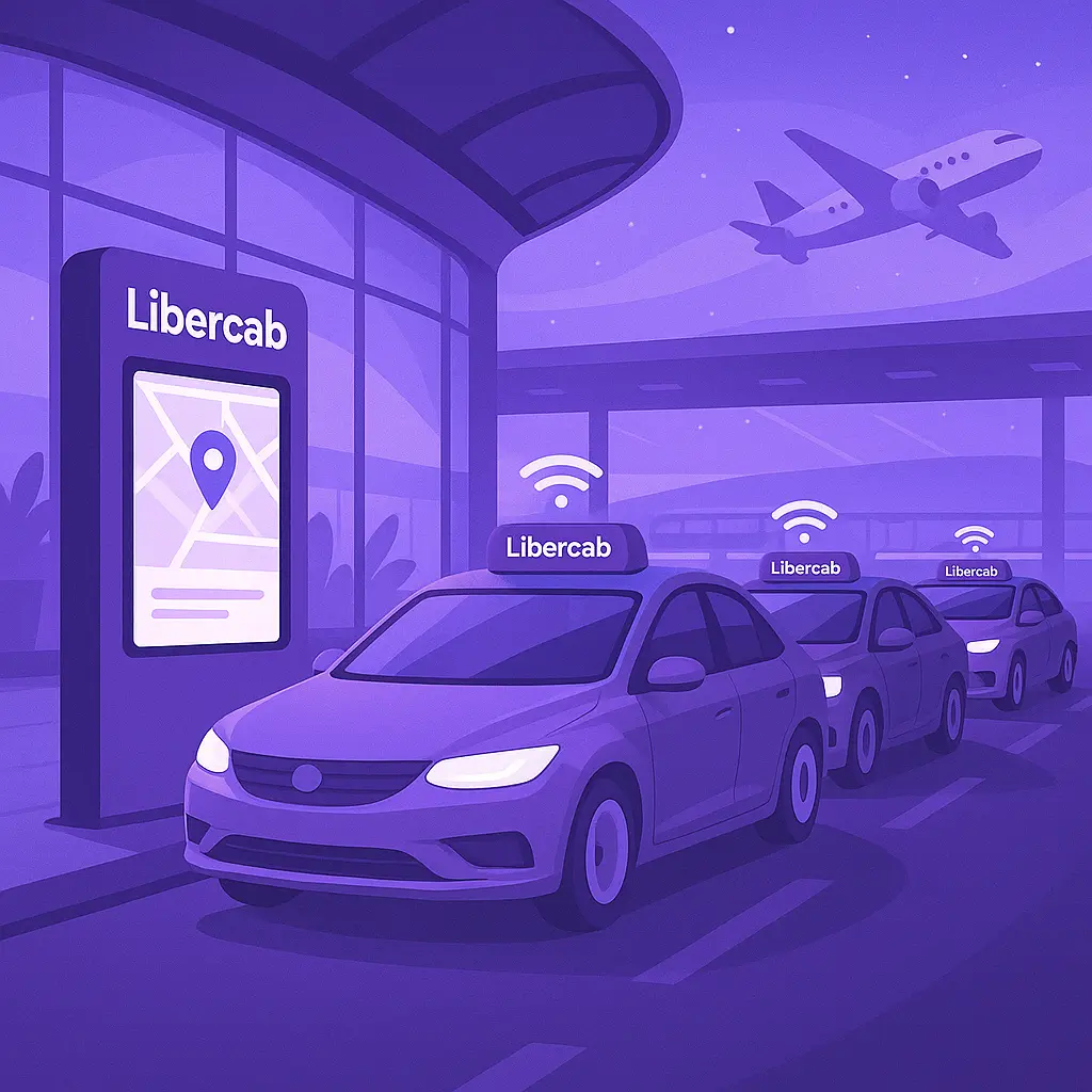 Plataforma LIBERCAB para aeropuertos